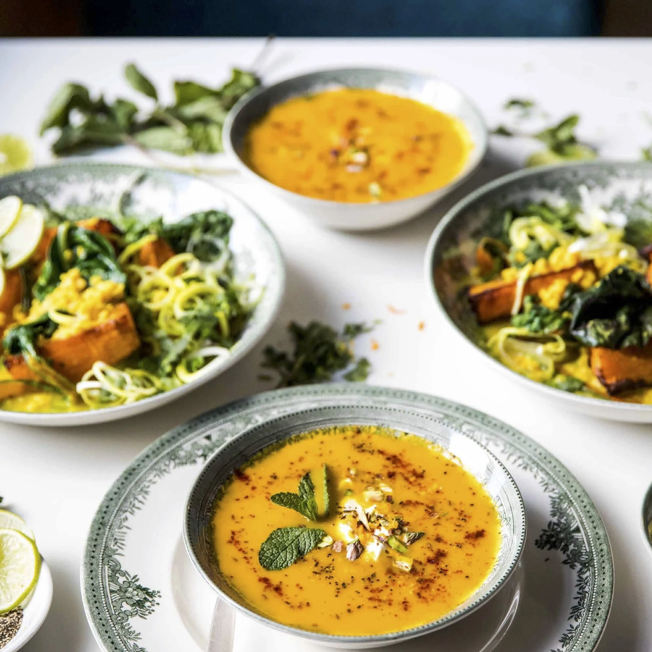 EAST BY WEST MENU AT THE WELLCOME KITCHEN