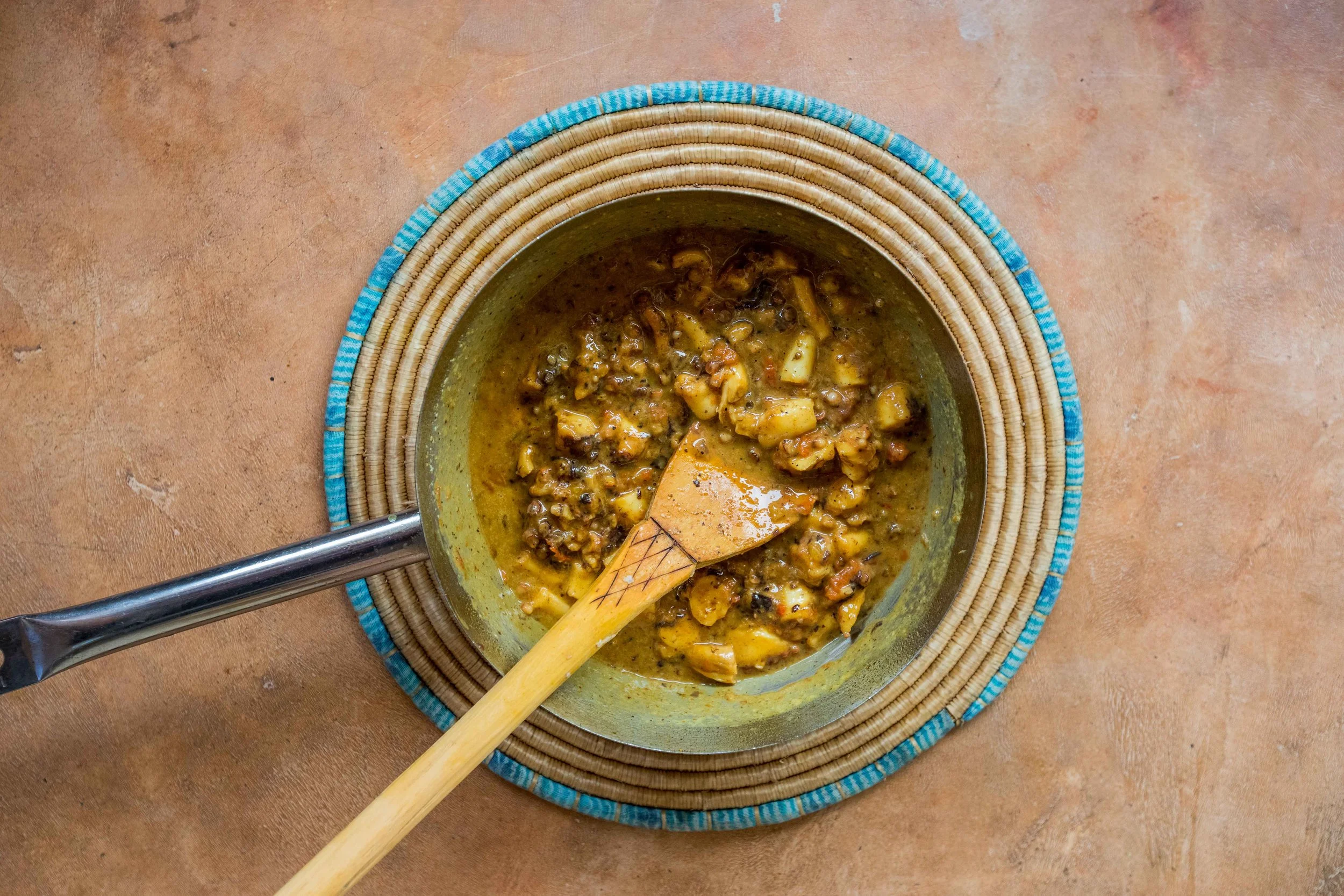 OCTOPUS COCONUT CURRY (PWEZA WA NAZI)