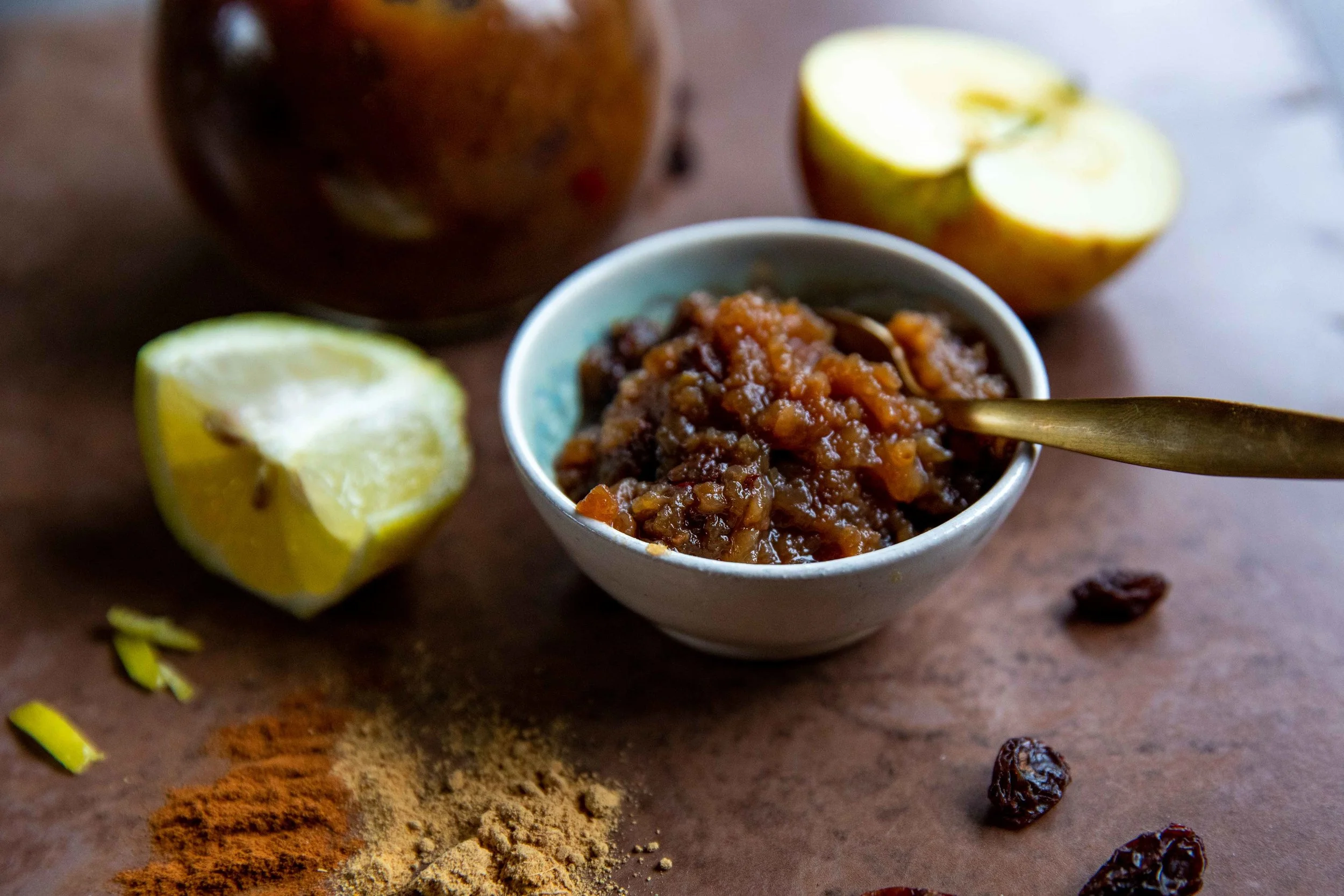 HOT APPLE CHUTNEY