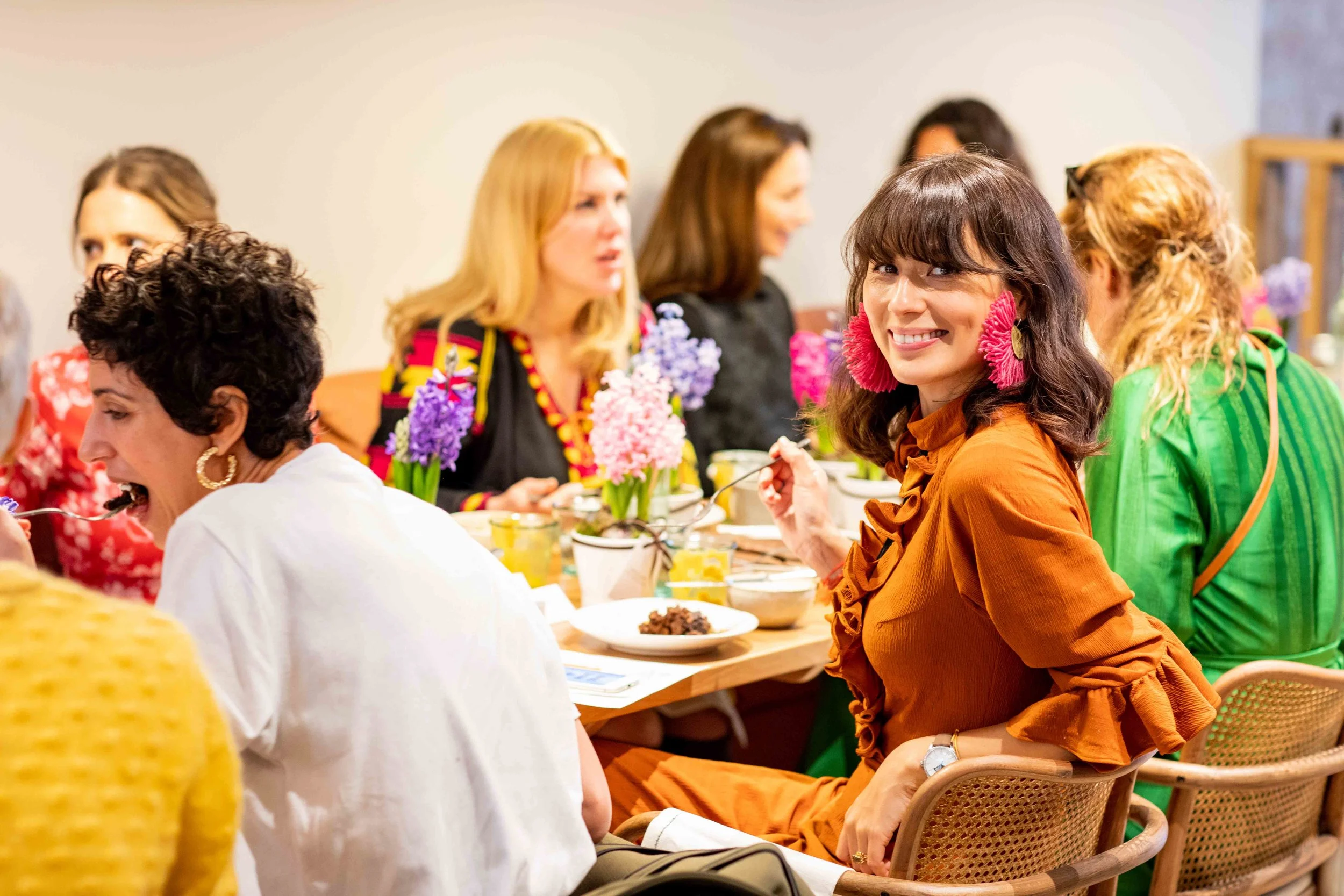 EARTH DAY BREAKFAST WITH WARDROBE ICONS
