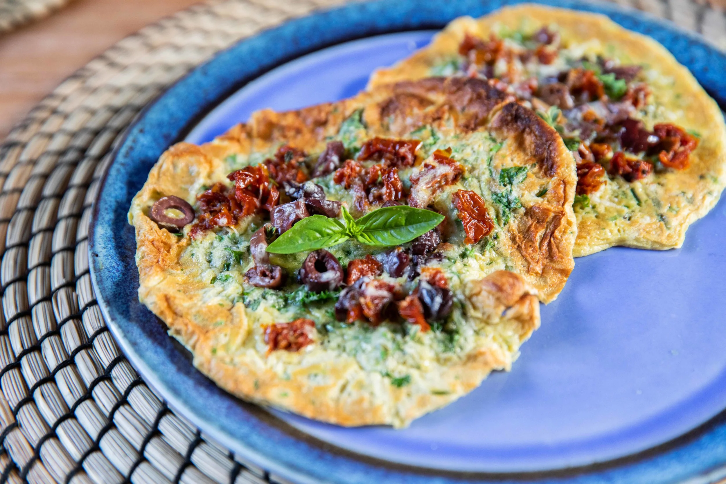 HERBY PIZZA PANCAKES