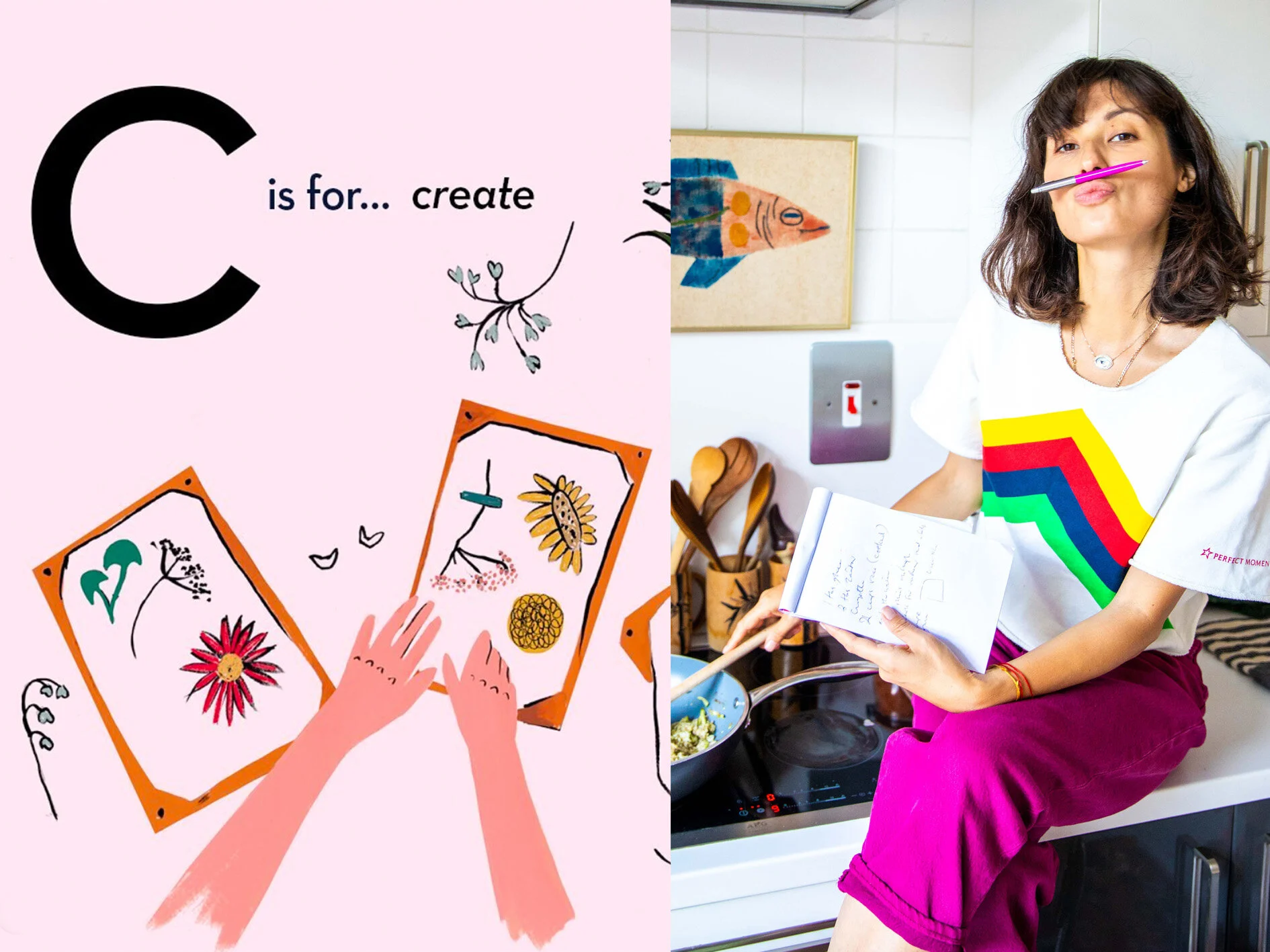 C IS FOR CREATE WITH OH MAG