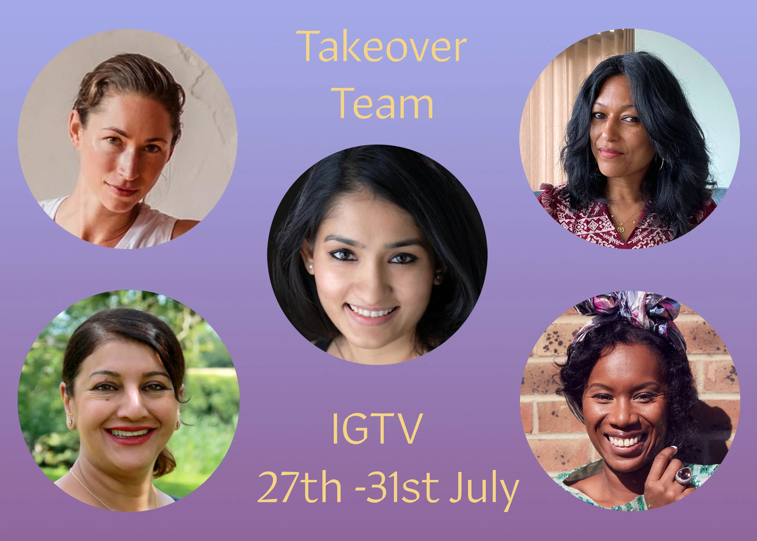 INSTAGRAM TAKEOVER - JULY 2020