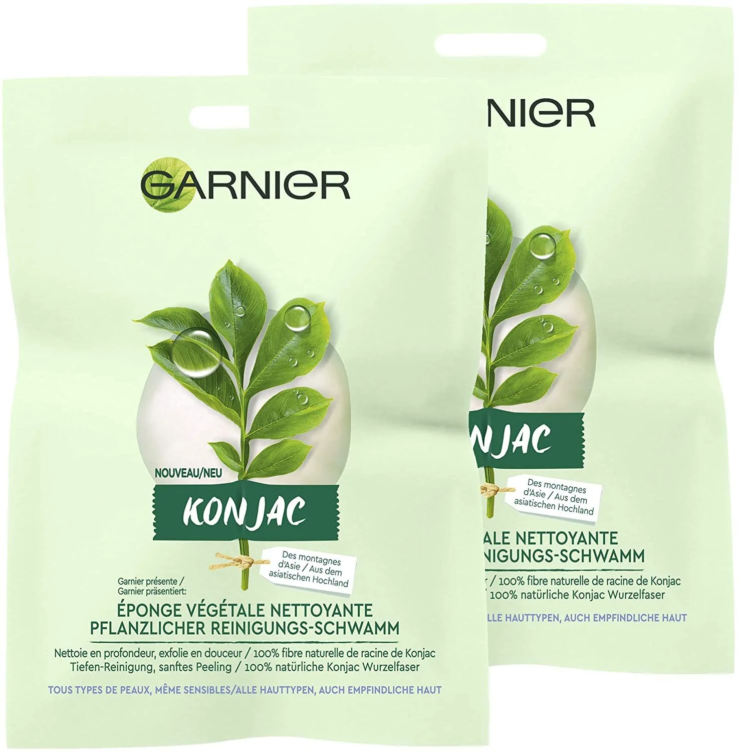 Garnier Konjac Facial Peeling Sponge