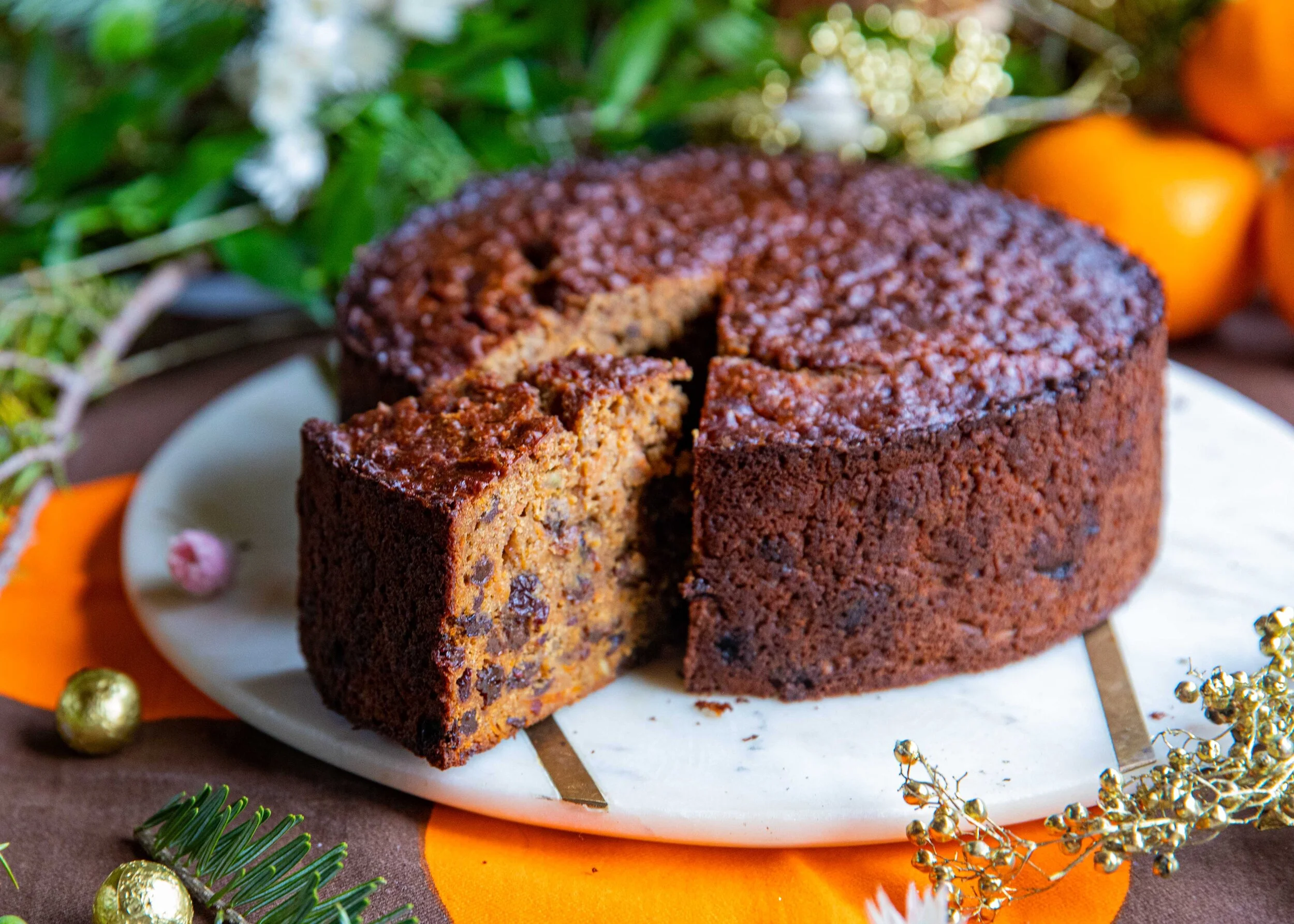 CHRISTMAS CARROT CAKE