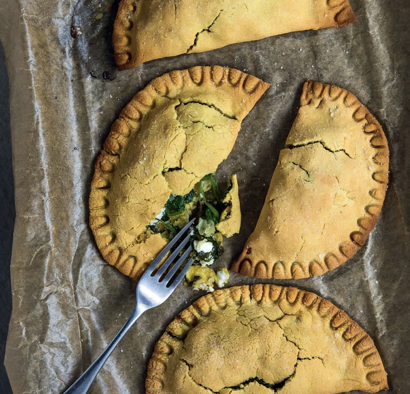 SPINACH AND FETA HAND PIES