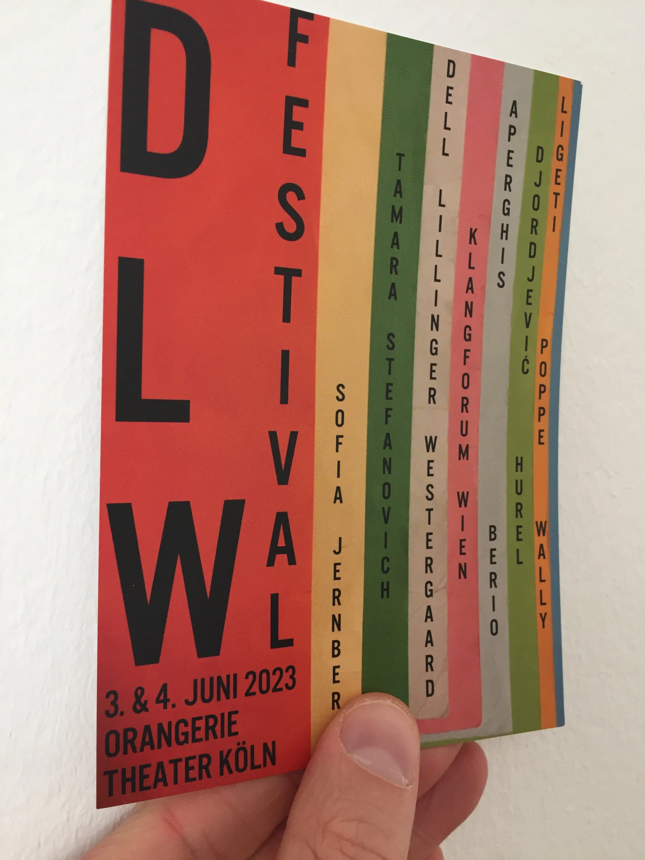 DLW Festival // Pieces  for Solo Trombone and an Interdisciplinary Composition with Trio DLW