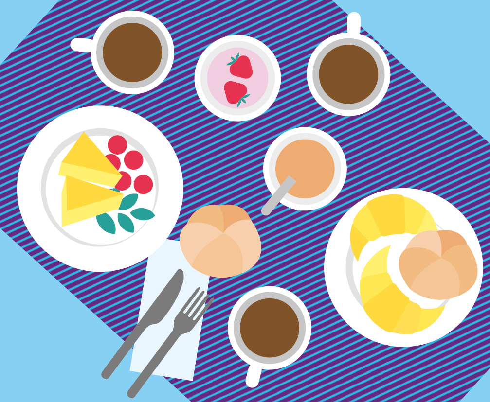 Sonntagsbrunch im Bürgertreff