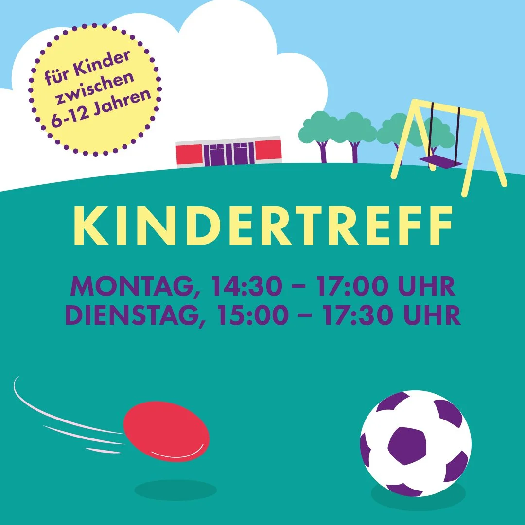 Wöchentlicher Kindertreff 6 - 12 Jahre