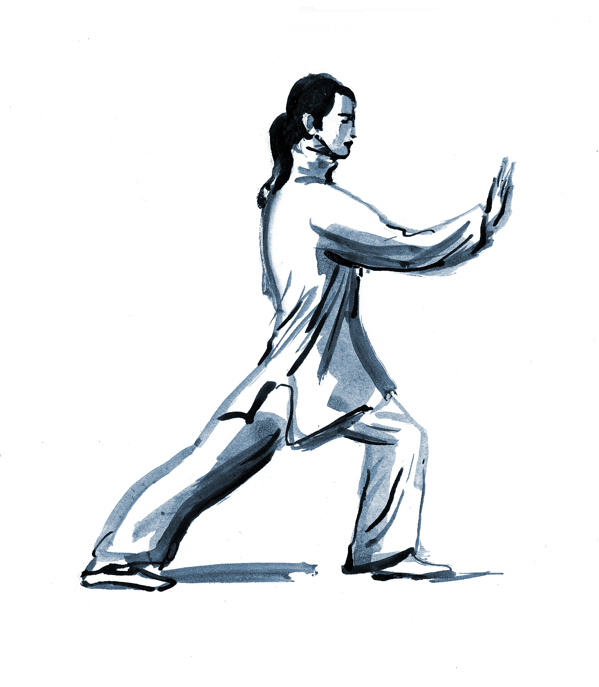 Qigong pose