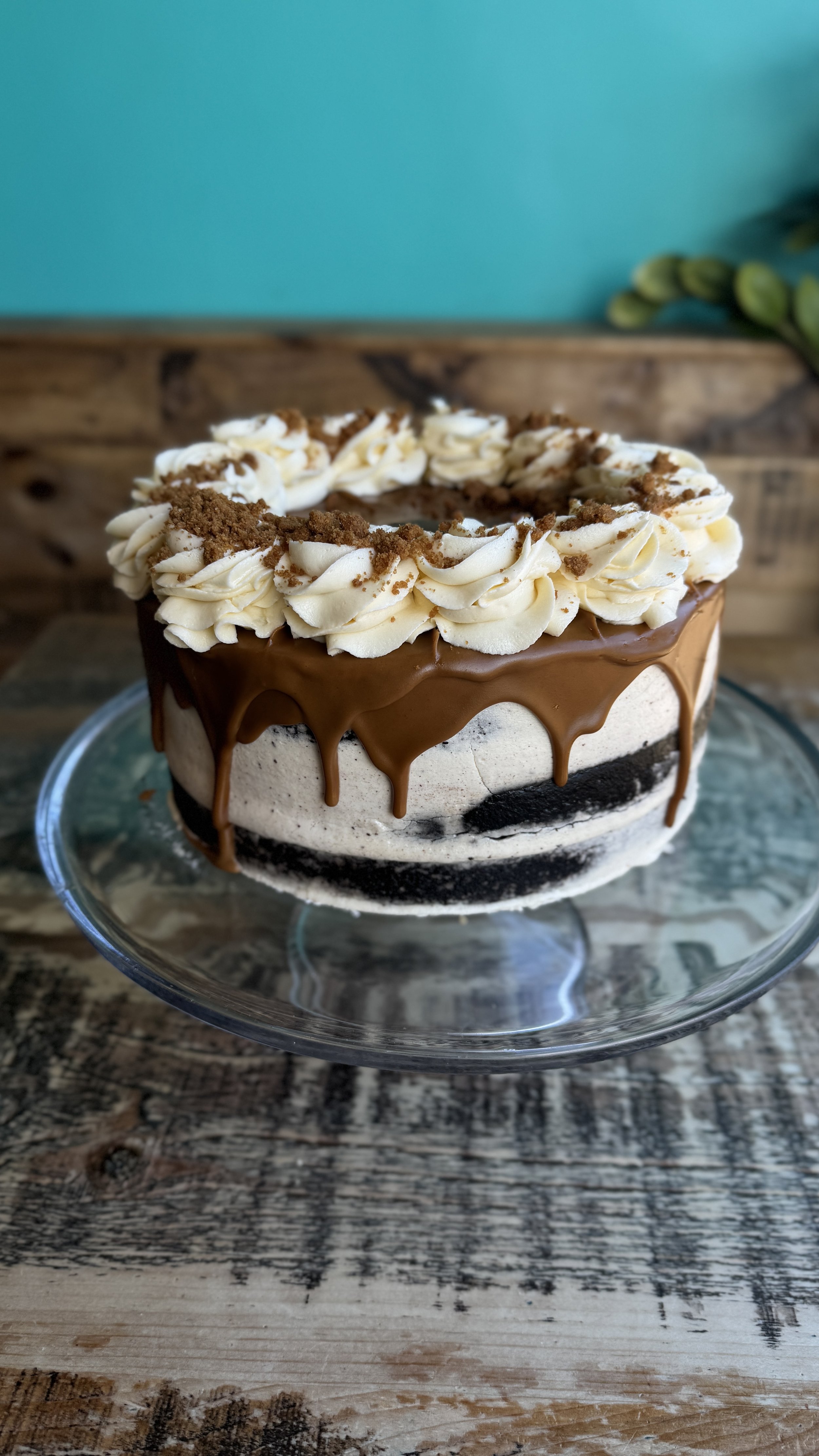 Biscoff Cake (vegan recipe)