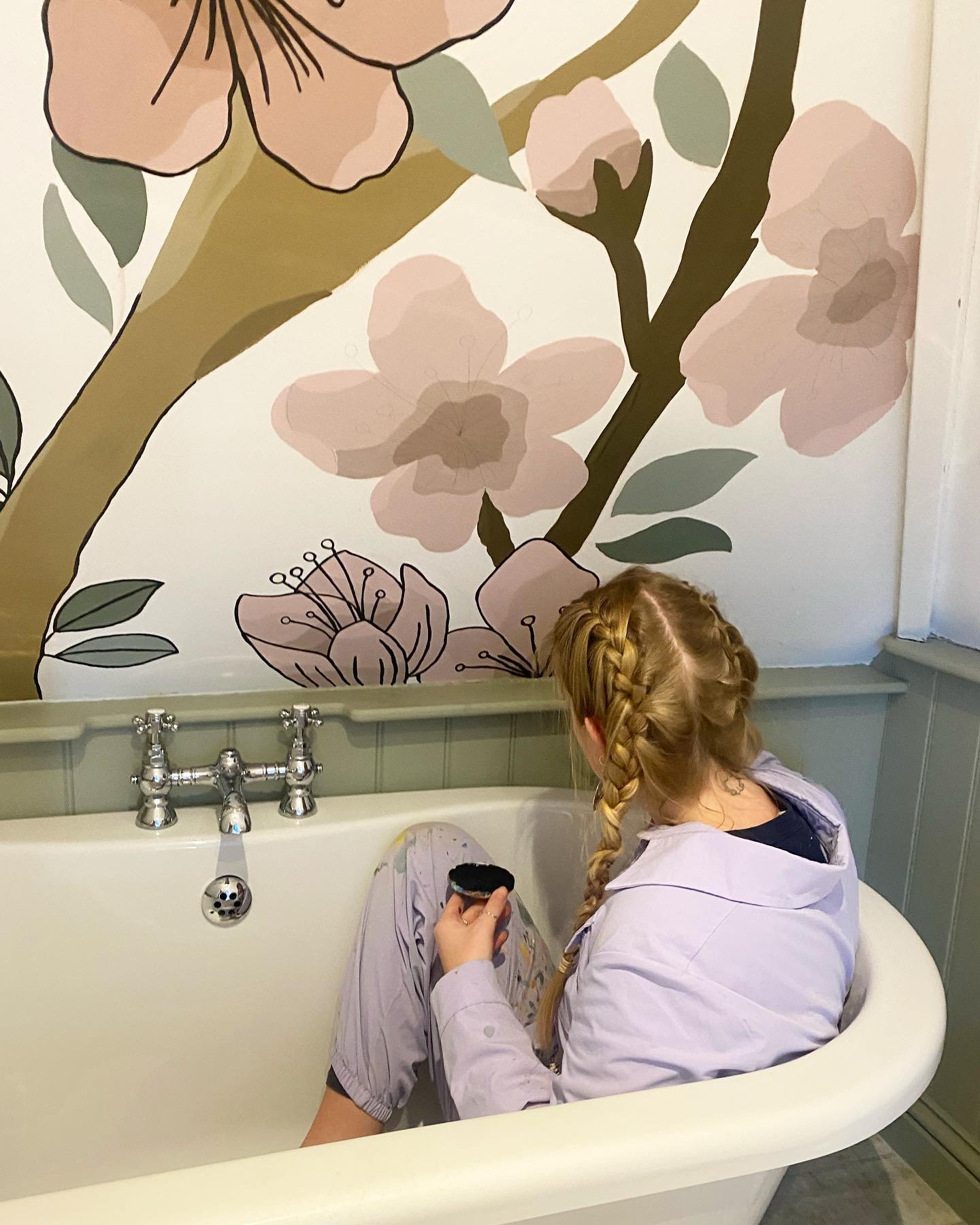 Bathtub Mural