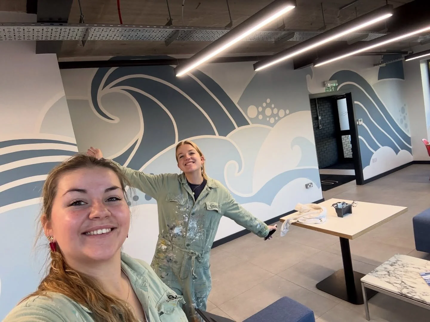 Who said blue is a sad colour? The only blue Mondays we have are when we&rsquo;re painting pretty blue murals 💙🦋🐳🩵 (yes we know we&rsquo;re a day late and today is Tuesday, it&rsquo;s been a busy couple of weeks 😂)