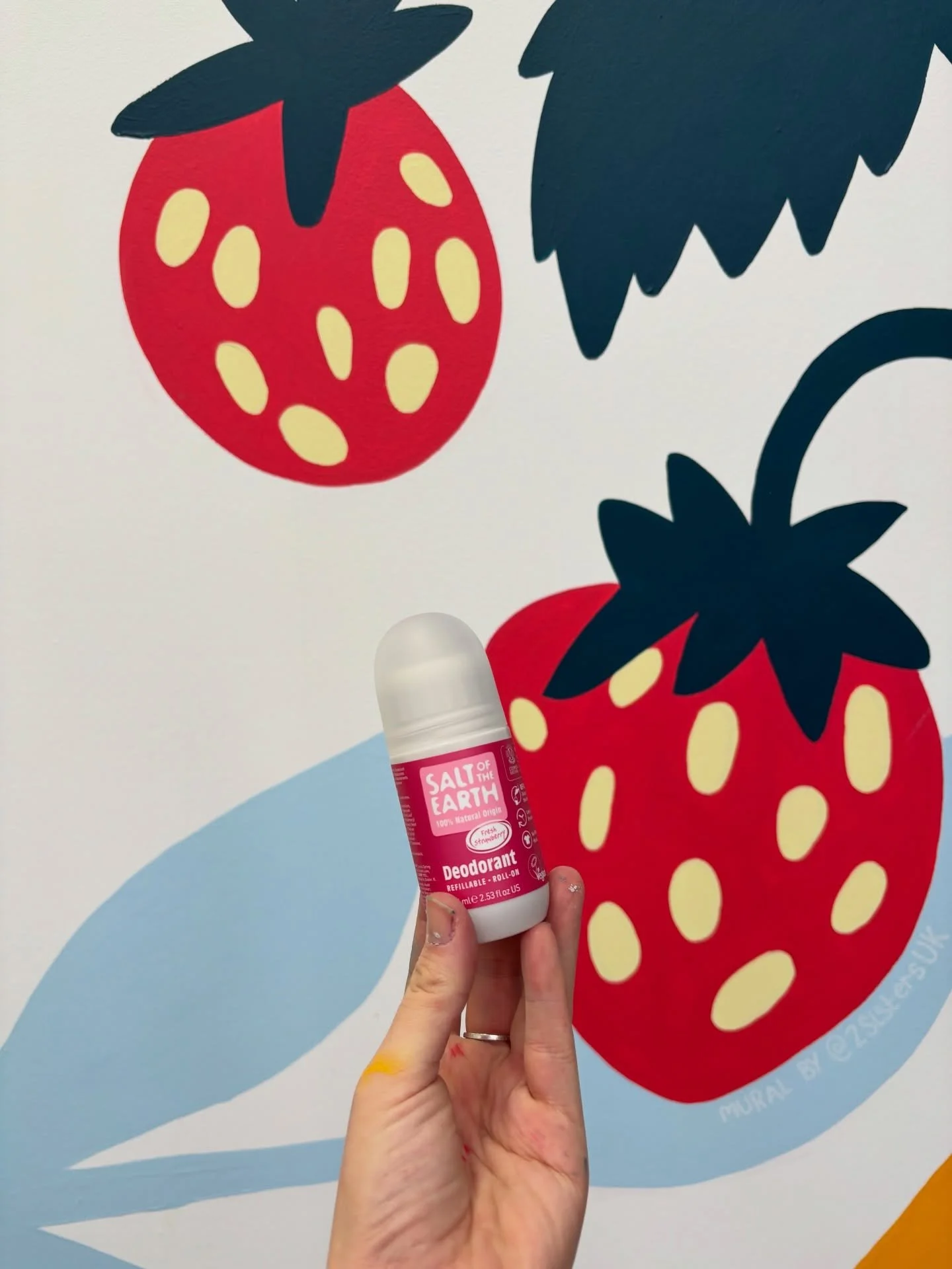We really enjoy it when we get to work with a brand closely and learn about the ingredients that go into their products 🍓 We&rsquo;ve worked with so many beauty, food, and alcohol brands to create artwork inspired by their products and what goes int