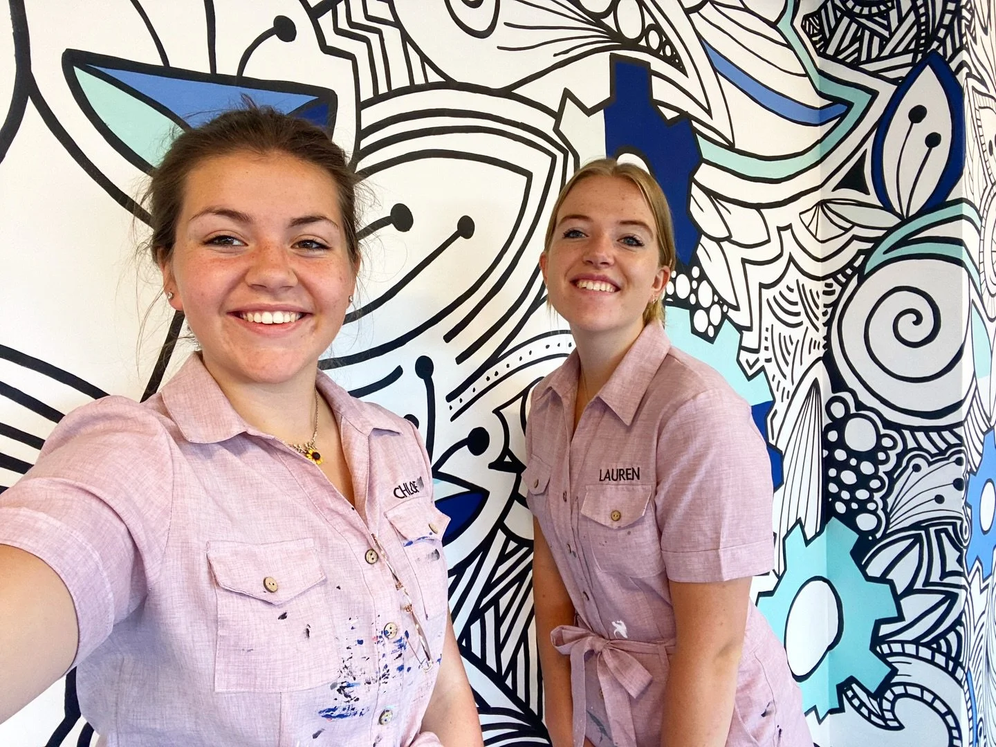 Little throwback to one of our favourite office murals 👩🏼&zwj;🎨