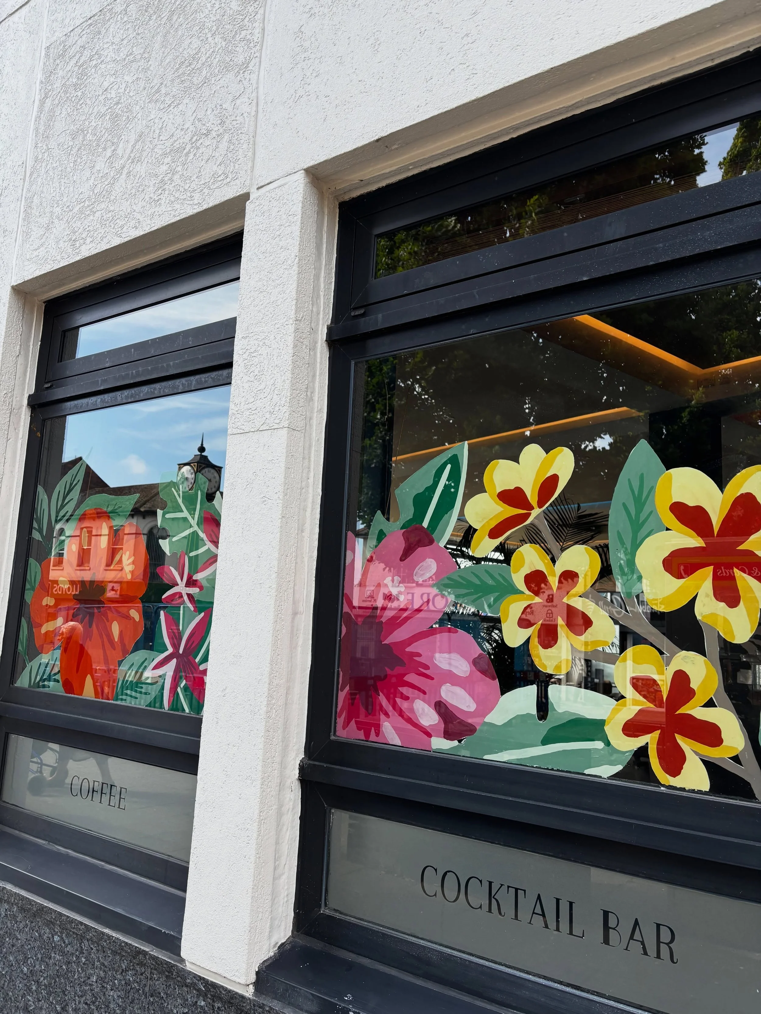 Window artwork 🦋