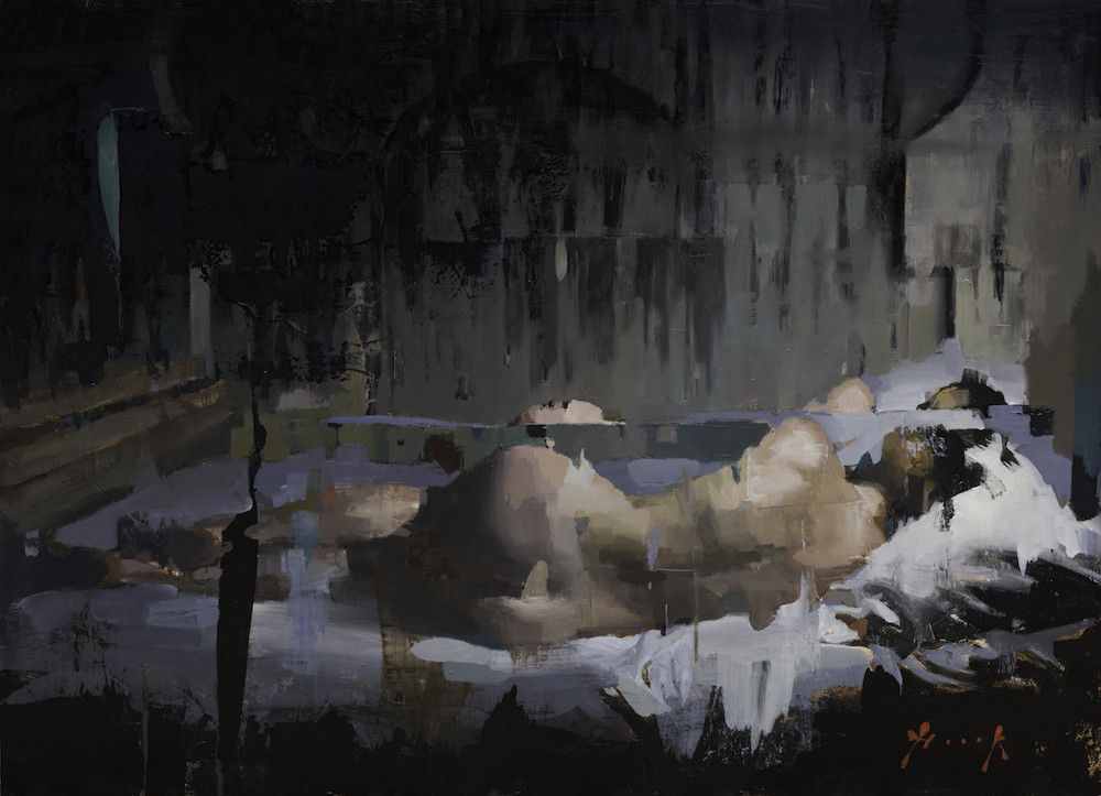 Reclining nude