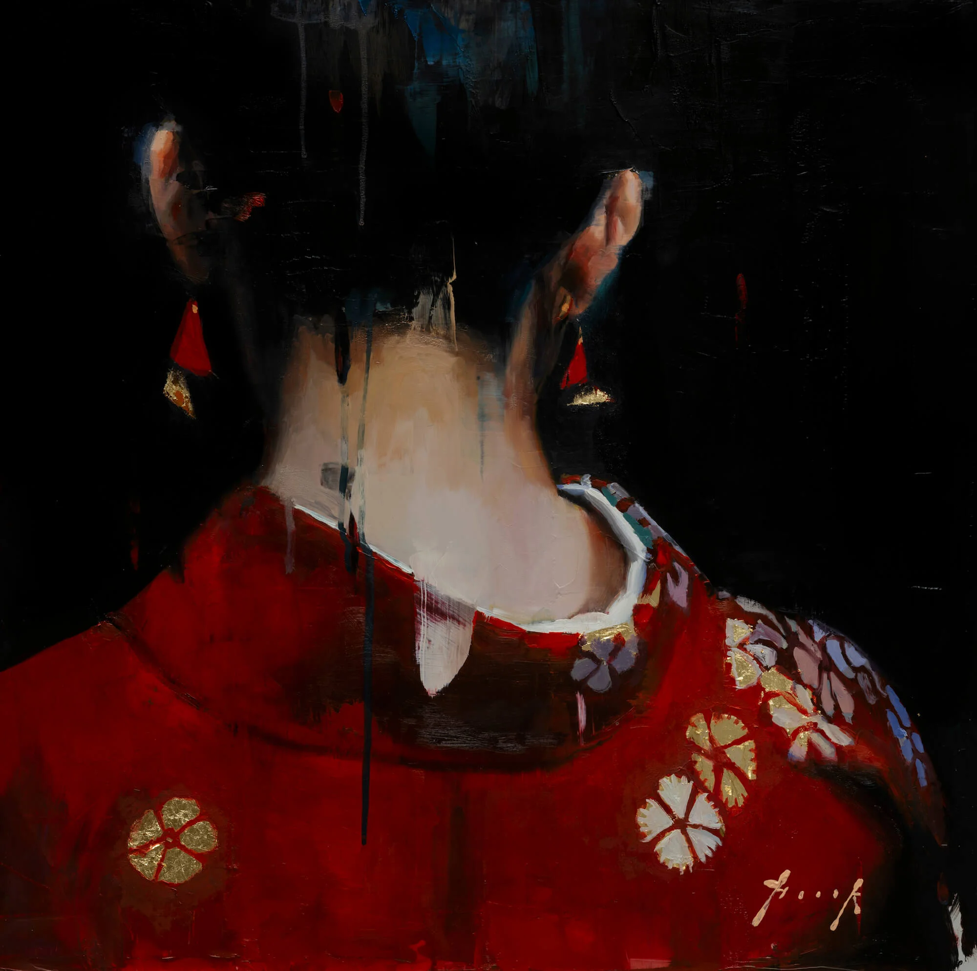 Red Kimono