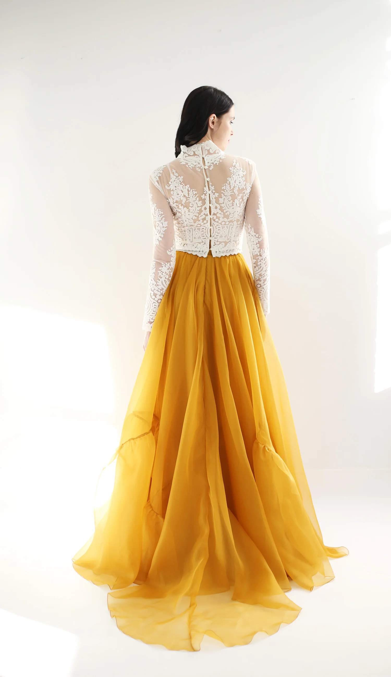 leanne marshall long sleeve wedding dress Leanne Marshall "Darcy" Wedding Gown The Wed Genie