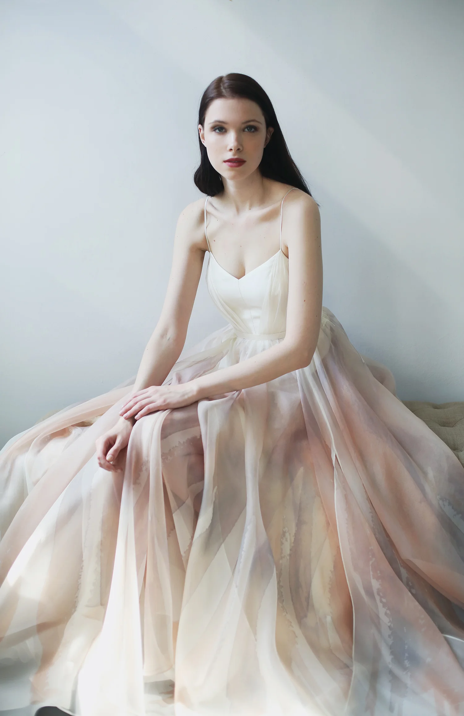 knee length dresses for ladies Leanne Marshall Ralei L Sample Wedding Dress L Los Angeles