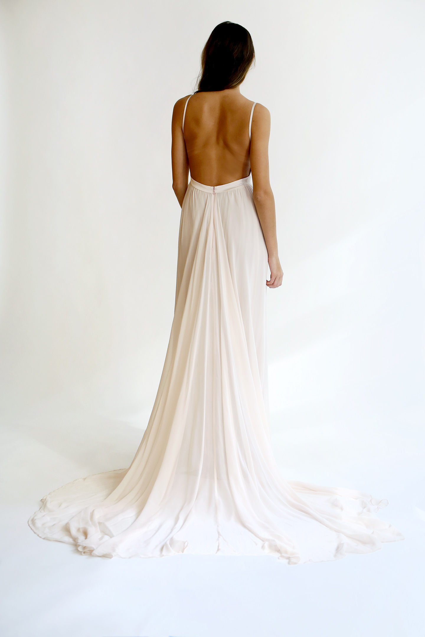 charmeuse wedding dress