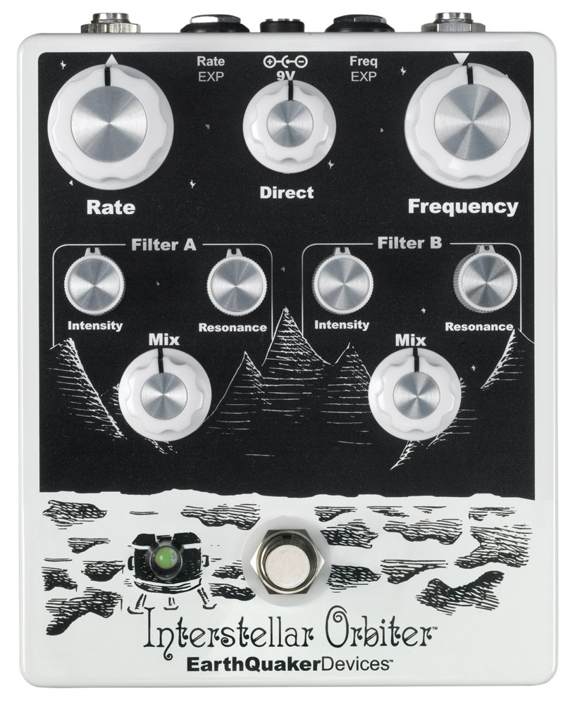 EarthQuaker Devices Interstellar Orbiter Dual Resonant Filter Guitar Effects Pedal 