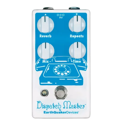 "I use the Dispatch Master when I want a vibey wash. What's so great about that pedal is that it sits in the background and never gets in the way of the initial guitar sound. No matter how I turn the knobs it's always rich. It's the equivalent to a fresh pasta w/browned butter sauce with truffles. Delish. "