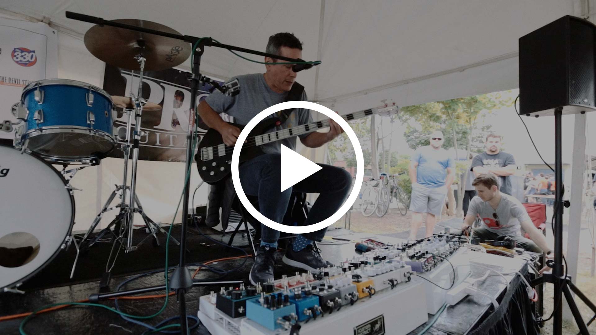 Juan Alderete Bass Clinic - EarthQuaker Day 2017