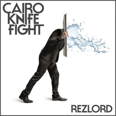 The Faceless Man on the cover of Cairo Knife Fight's Rezlord.