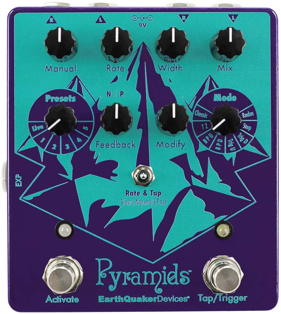 Pyramids Stereo Flanging Device — EarthQuaker Devices