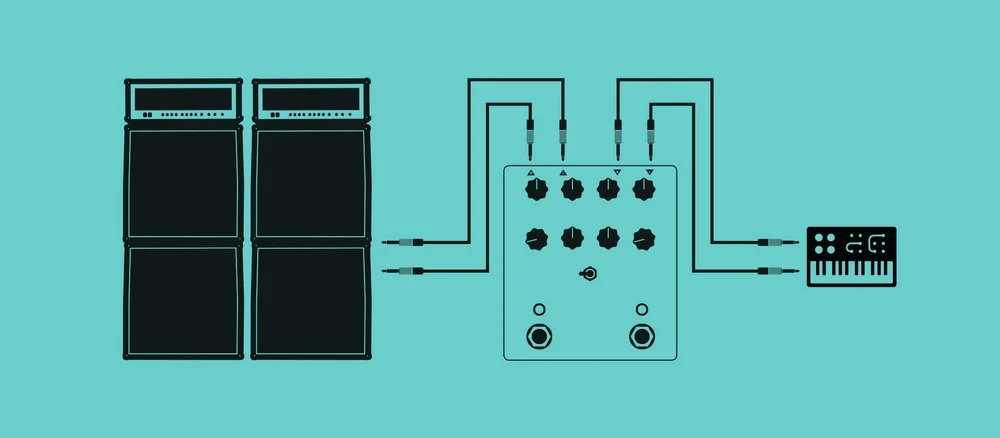 Stereo Pyramid Pyramids Stereo Flanging Device — EarthQuaker Devices