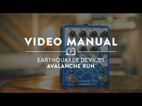 Avalanche Run™ Stereo Reverb & Delay with Tap Tempo Avalanche Run™ Stereo Reverb & Delay with Tap Tempo