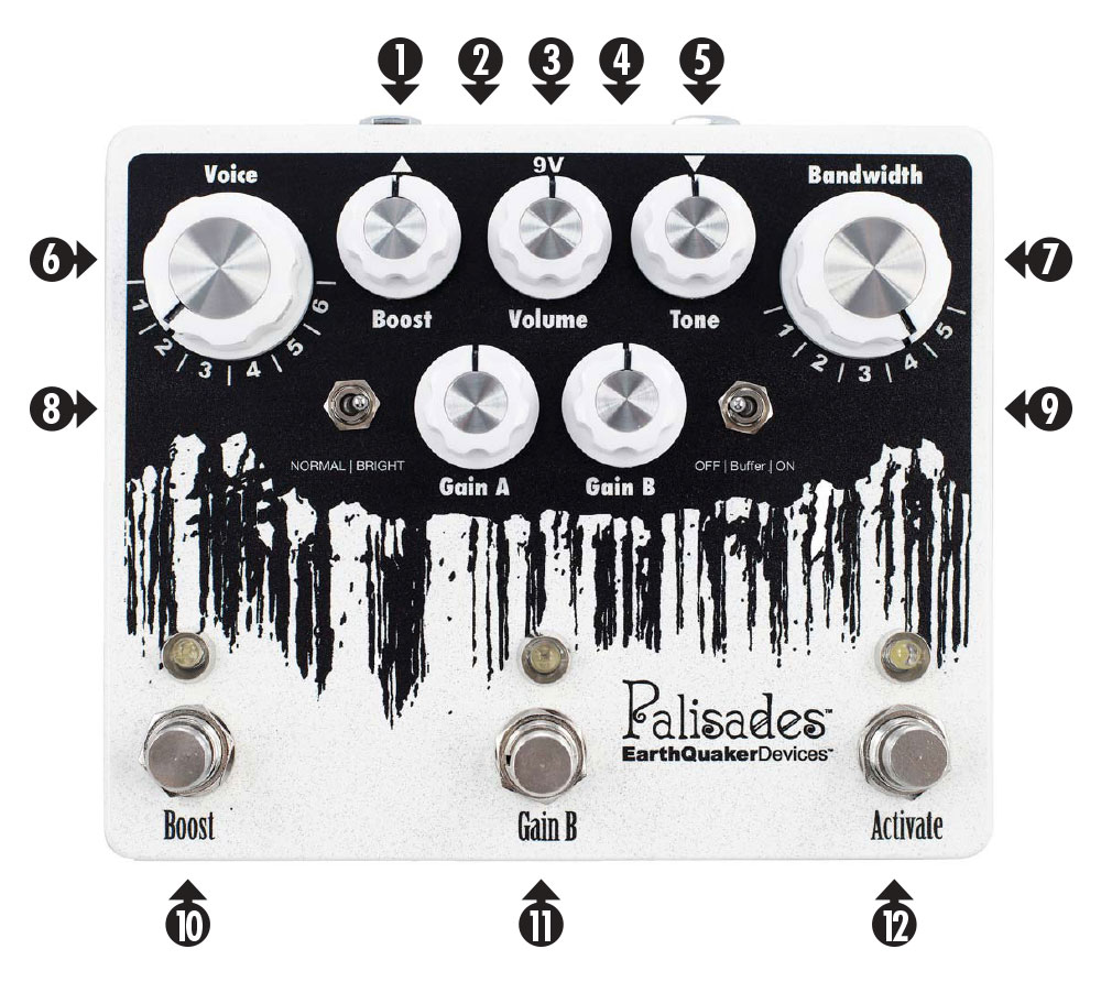 Palisades Mega Ultimate Overdrive — EarthQuaker Devices