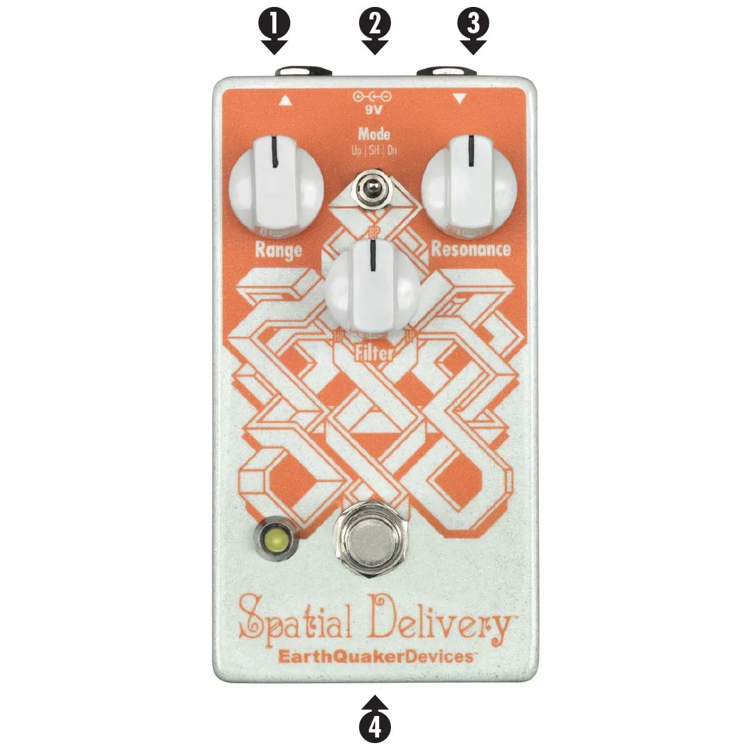 Earthquaker Devices Spatial Delivery Sample & Hold Envelope Filter V2 ...