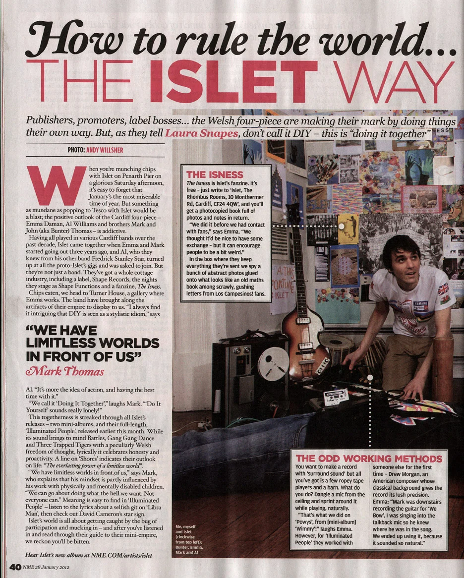 NME feature 2012