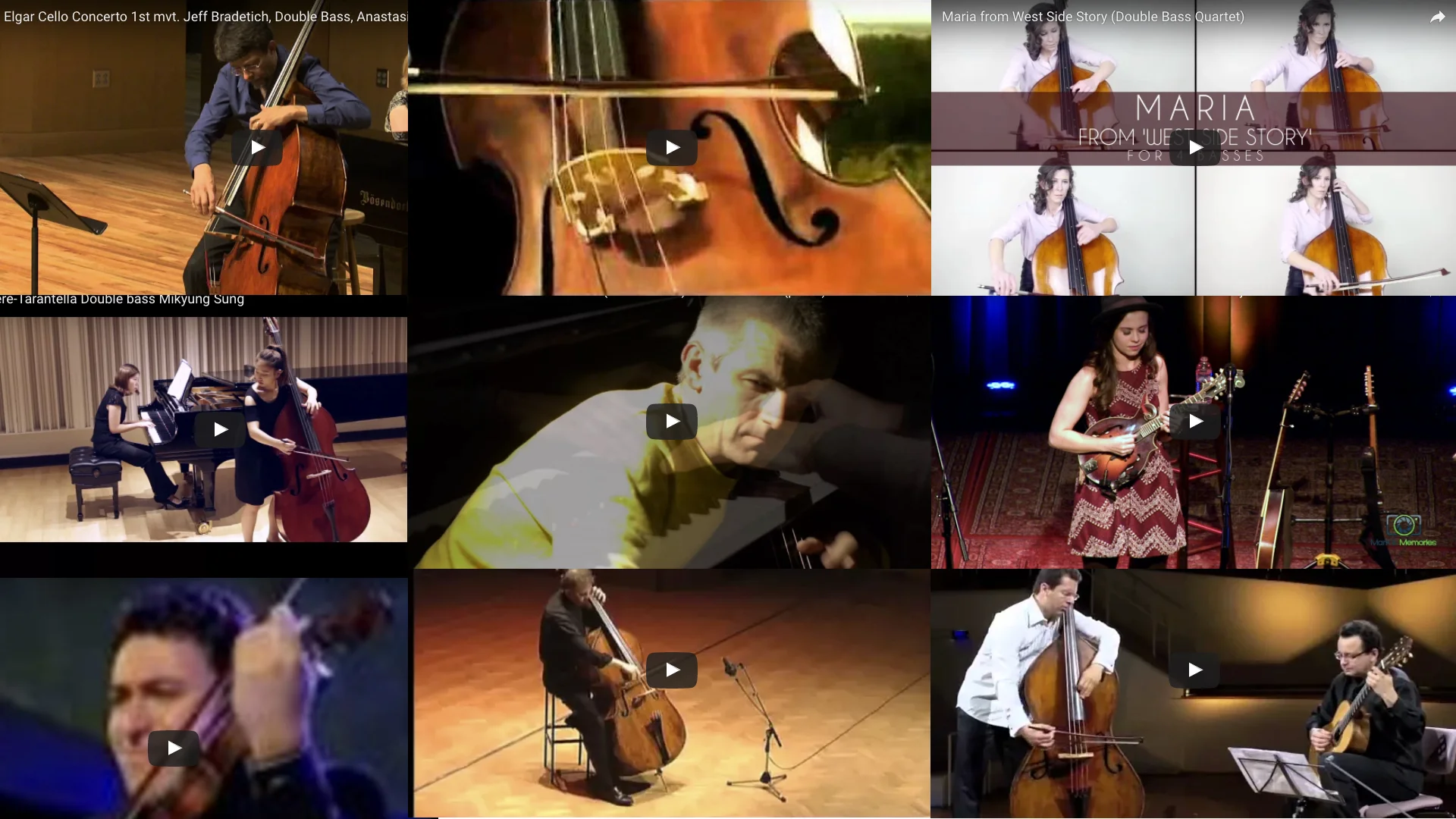 Geoff's Favourite YouTube Double Bassists - Pt.2: Classical