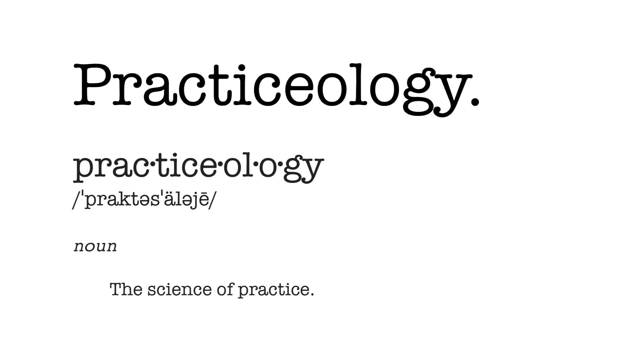 Practiceology - Lauren Pierce