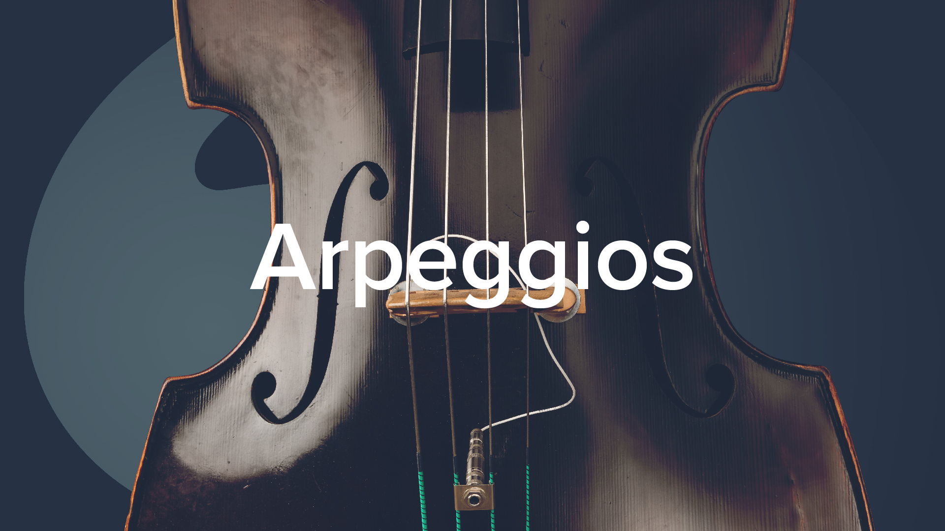 Double Bass Arpeggios