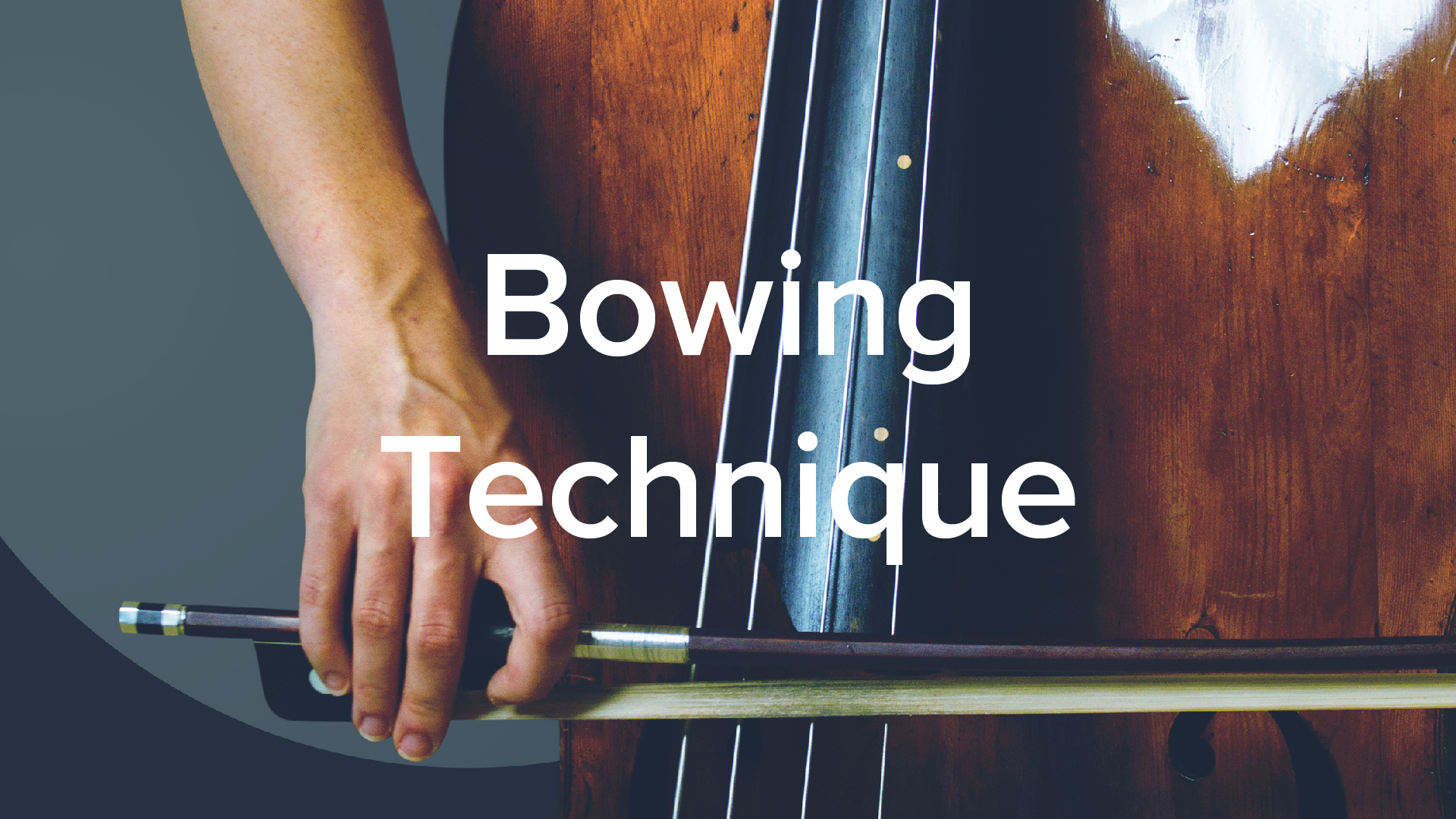 Double Bass Bowing Technique