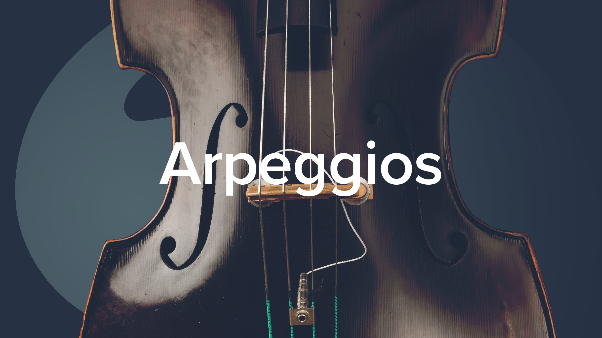 Double Bass Arpeggios: The Play-Along Collection by Geoff Chalmers