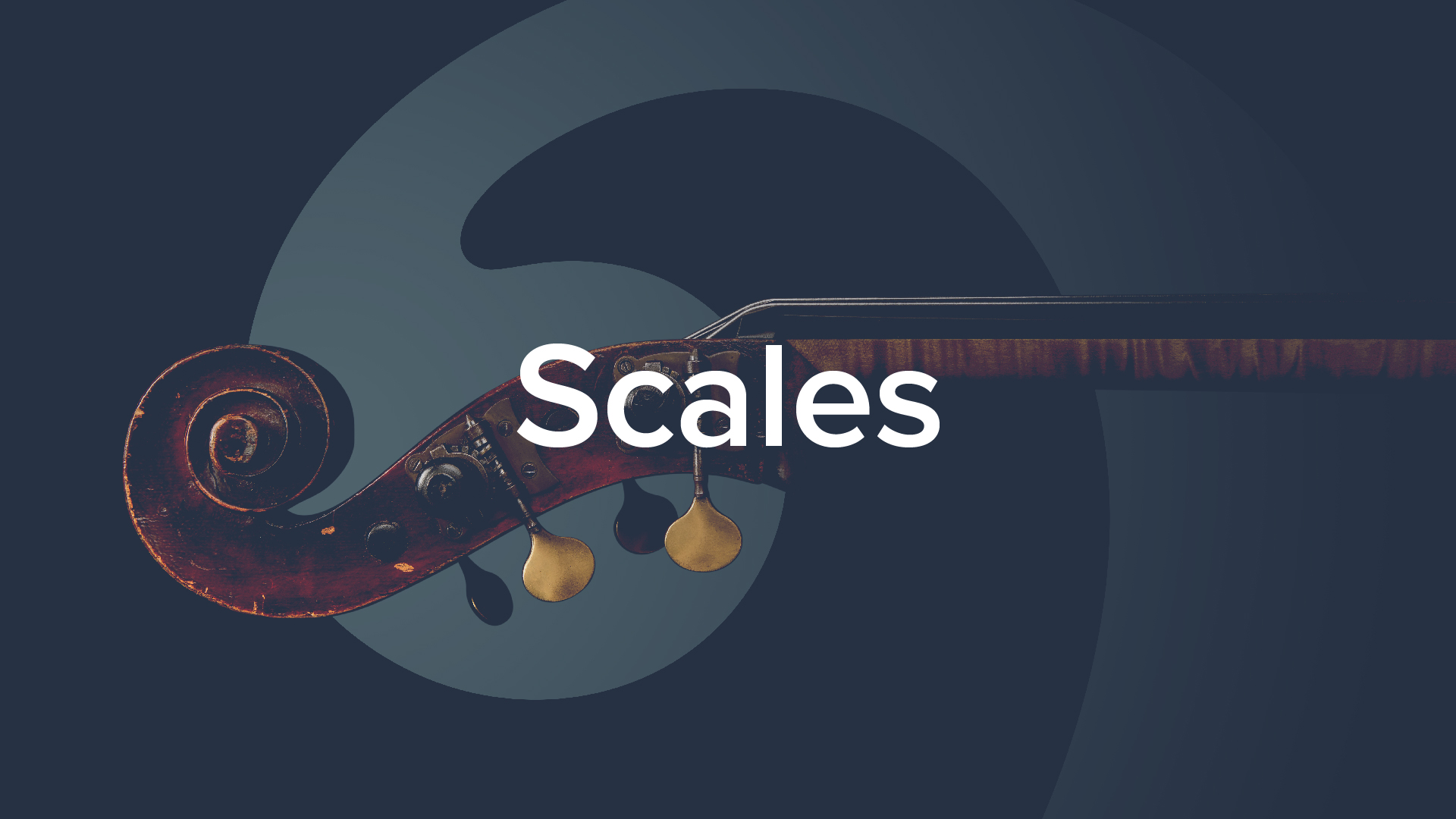 Double Bass Scales - Geoff Chalmers