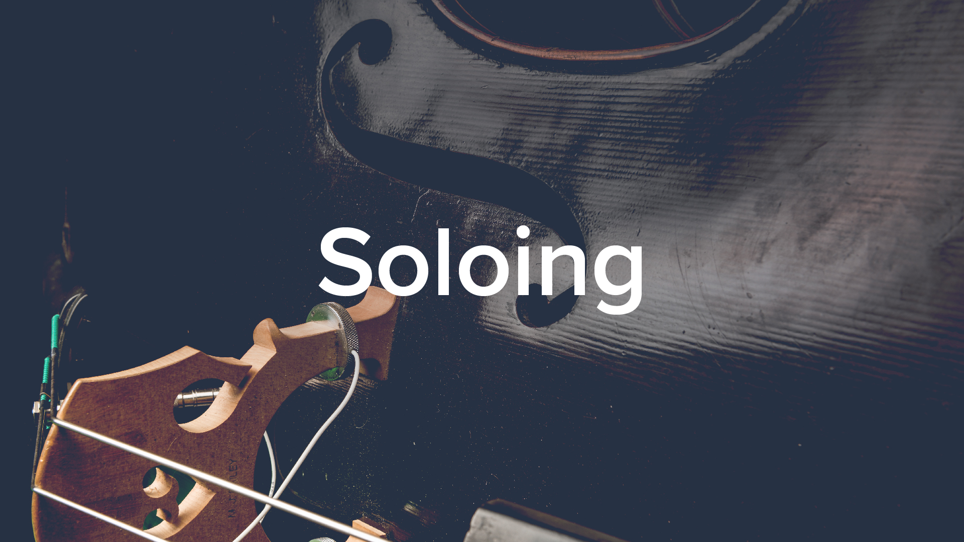 Soloing