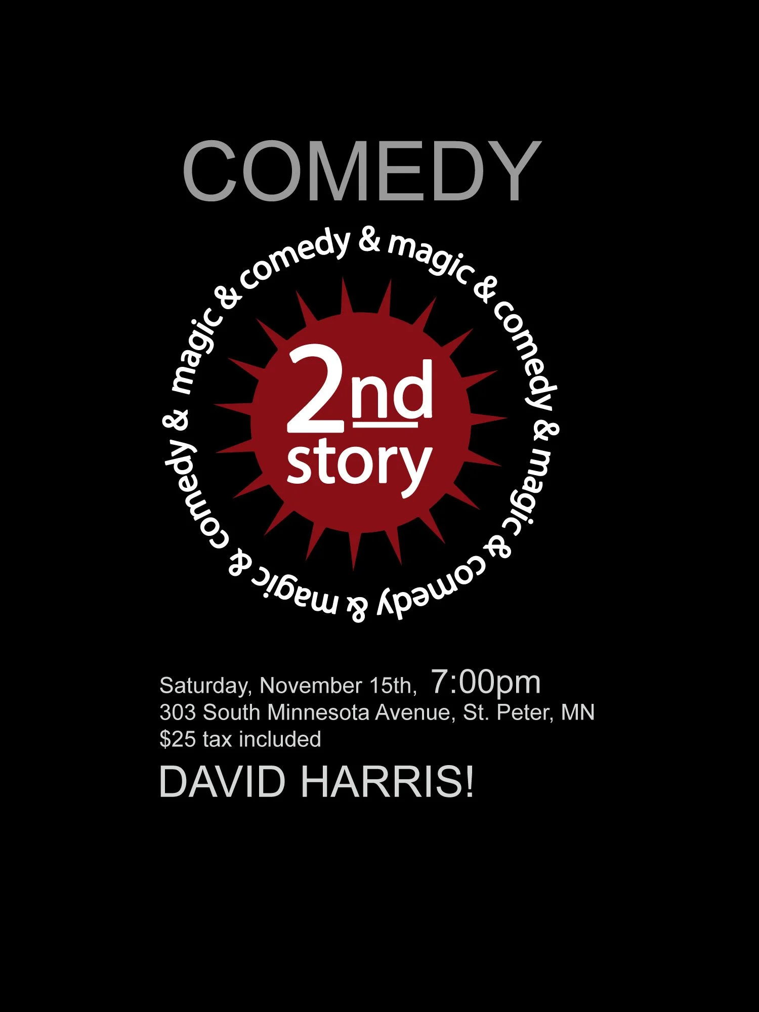 7pm David Harris