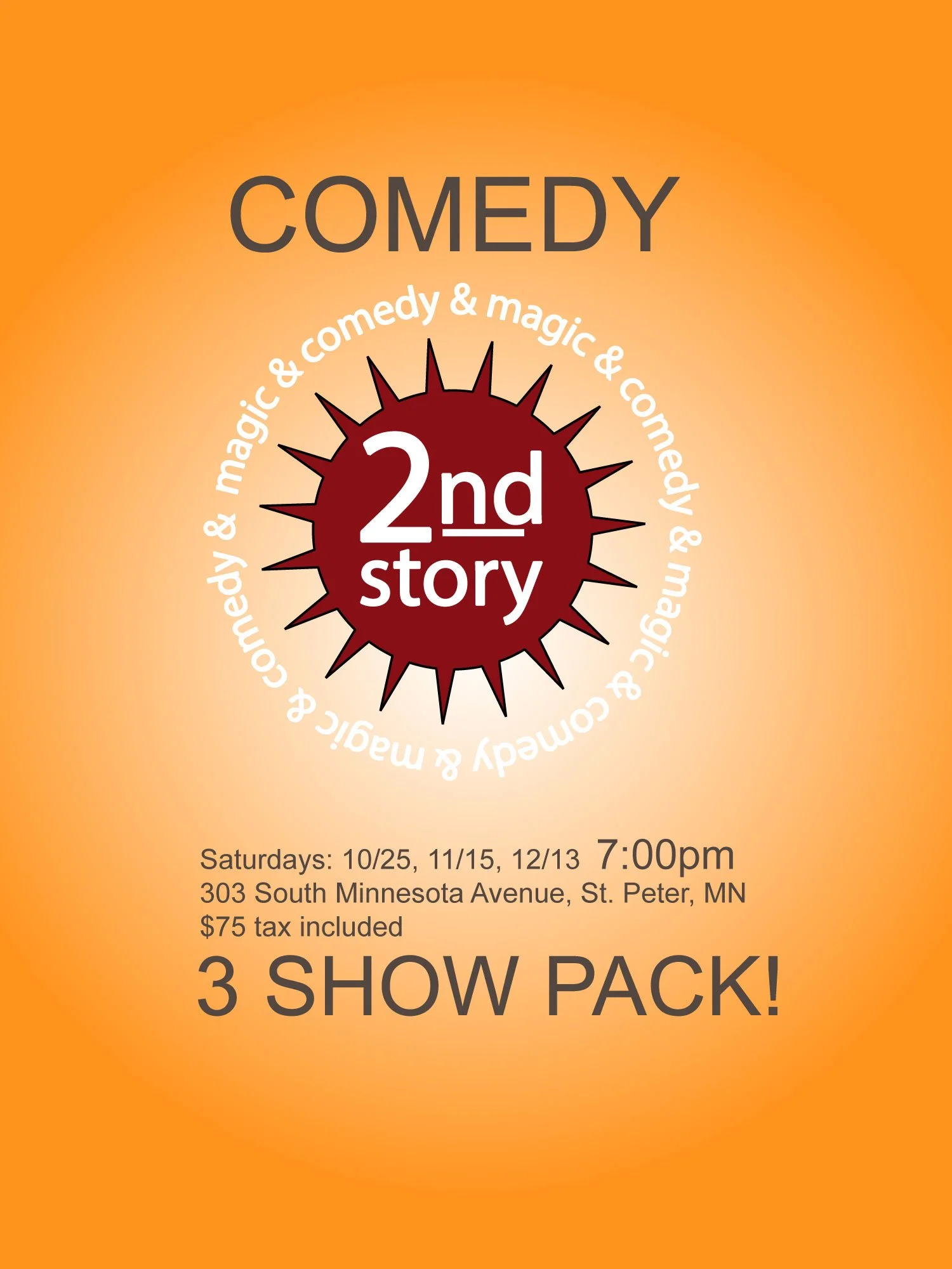 3 SHOW PACK 2025
