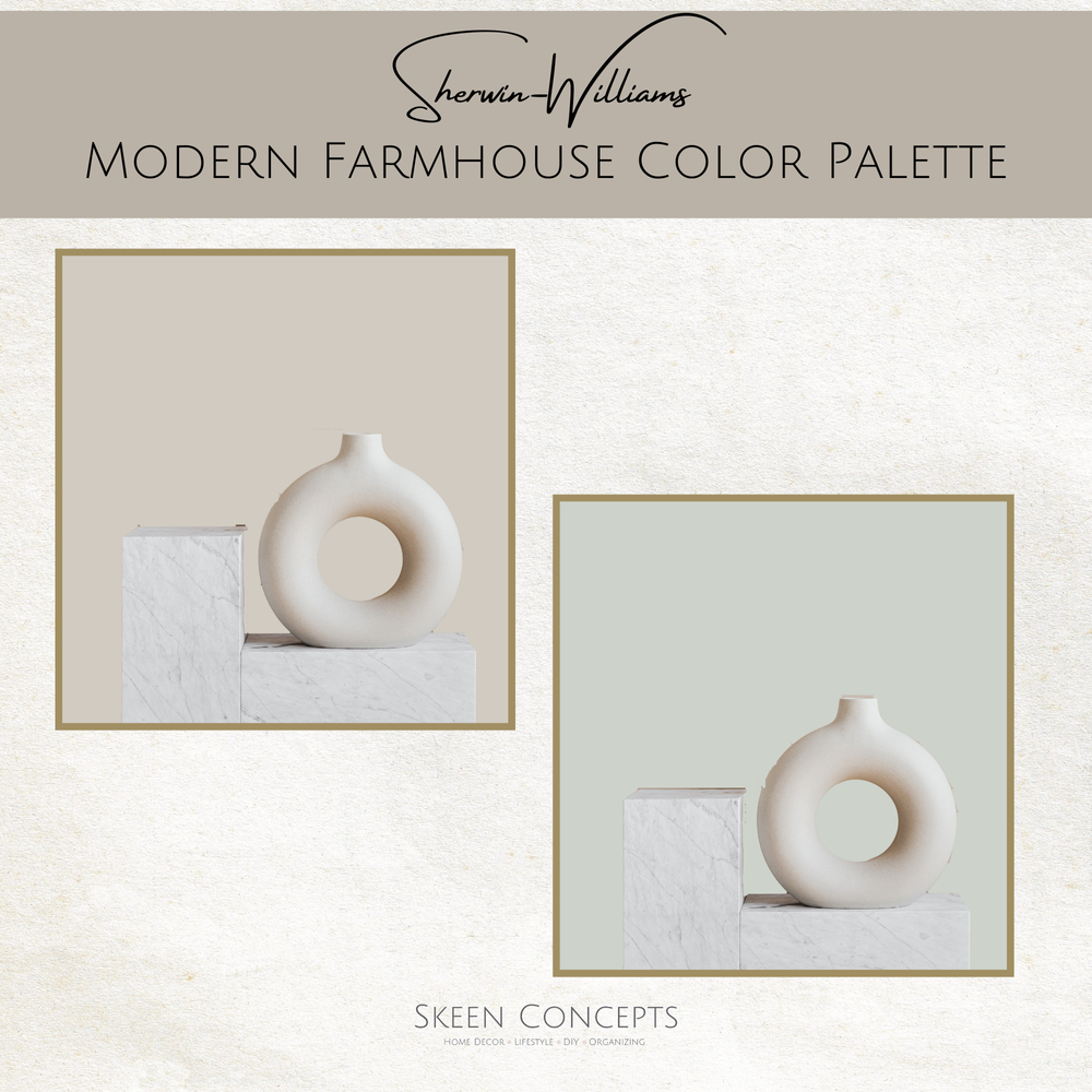 Modern Farmhouse Interior Color Palette | Cabinets Matttroy