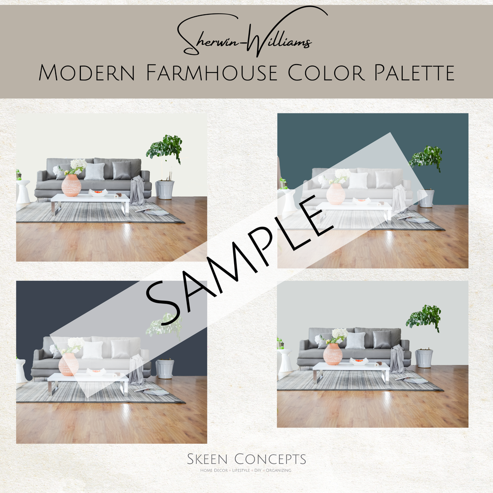 Farmhouse Interior Design Color Palette