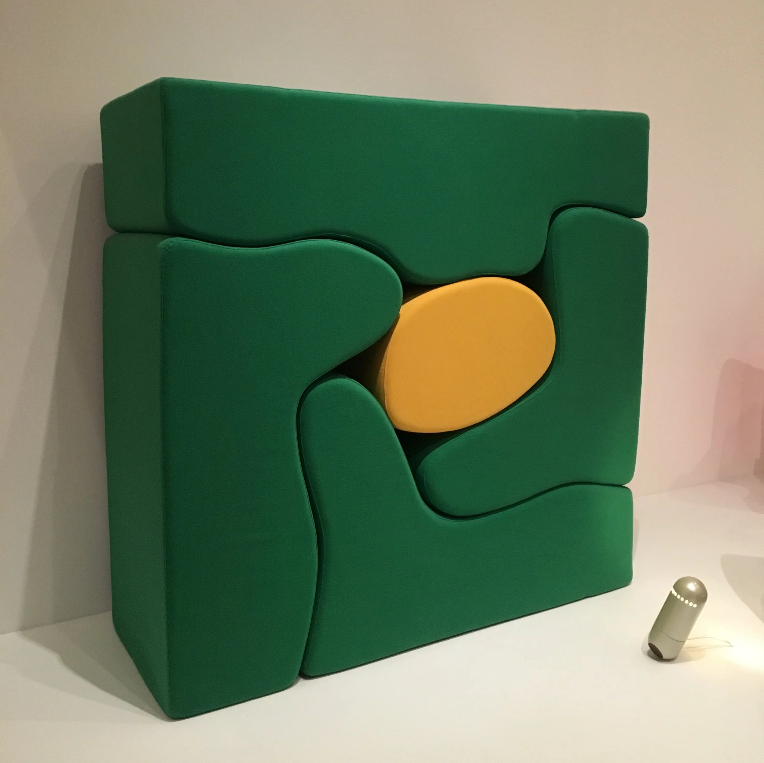 Roberto Matta, Malitte Lounge Furniture, 1966, Gavina, Italy, Wool and polyurethane foam, Object number 473.1970.a-e