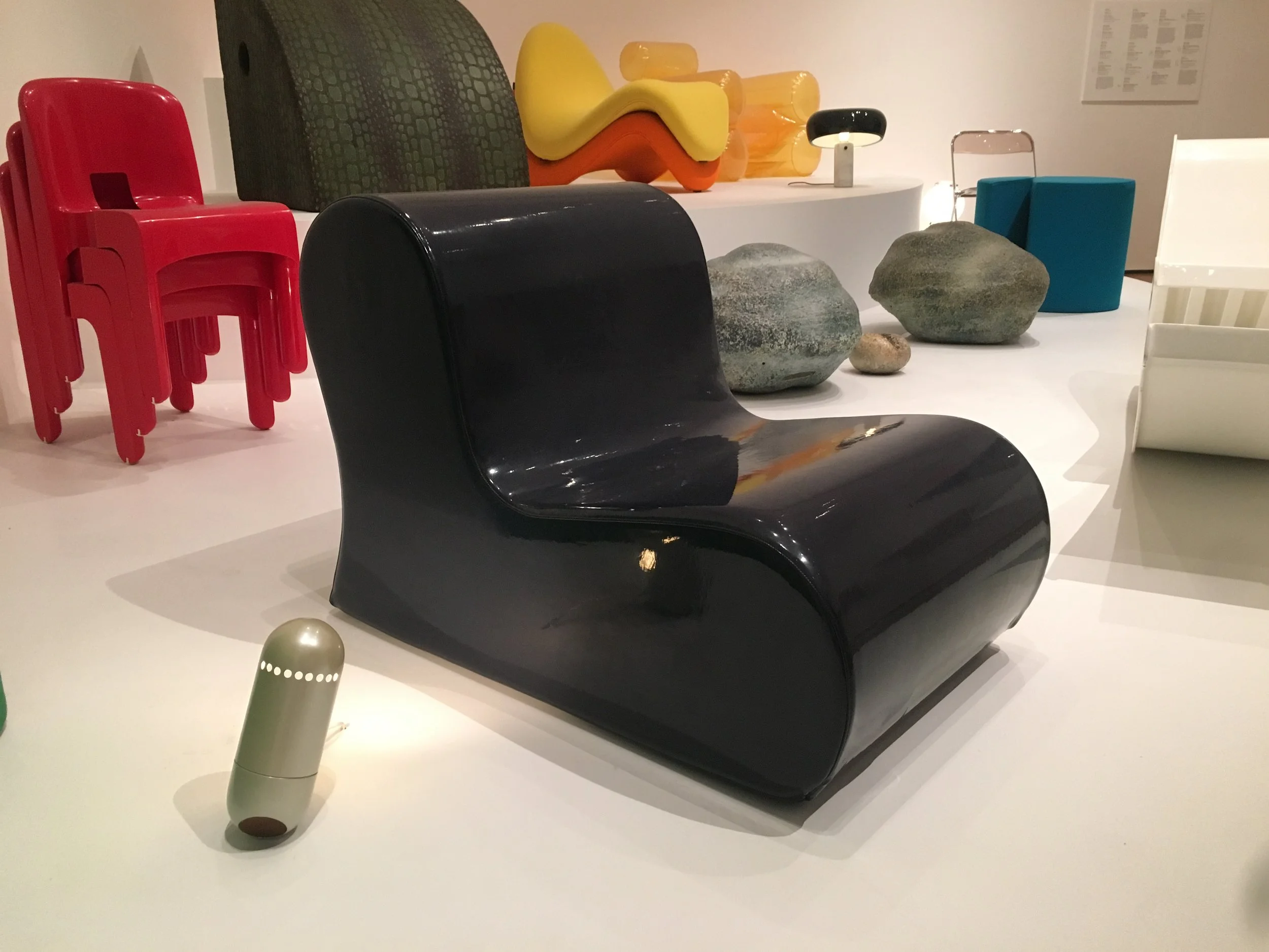 Susi Berger, Ueli Berger, Soft Chair, 1967, Victoria-Werke, Baar, Switzerland, Vinyl-covered polyester foam, Museum of Modern Art, Object number 491.1990