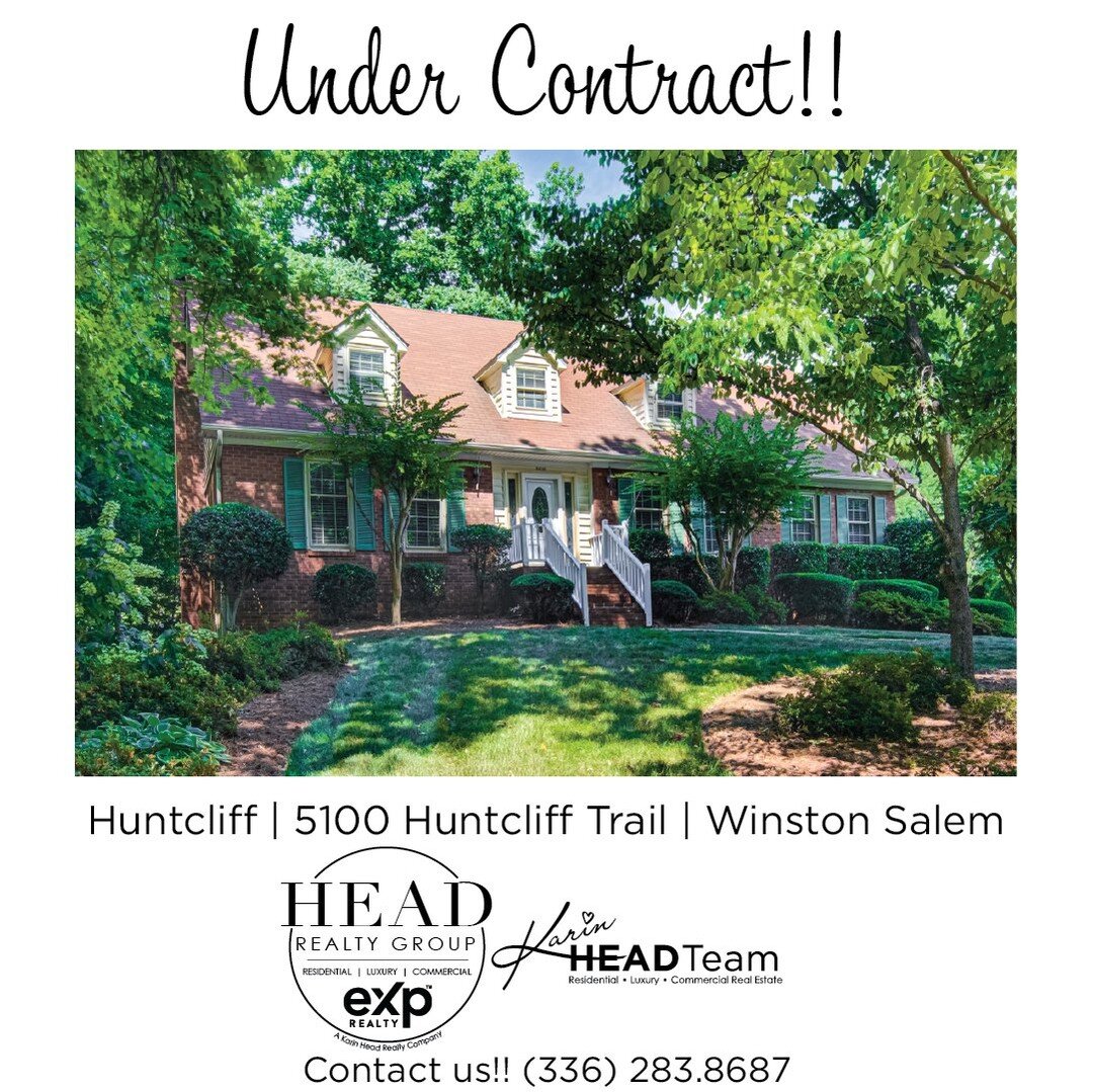 5100 Huntcliff Trail is officially UNDER CONTRACT!!

We are so excited for our clients. Your home could be next! Reach out today to learn more about our team and strategic process to get your home SOLD!!

(336) 283.8687 or www.headrealtygroup.com

#H