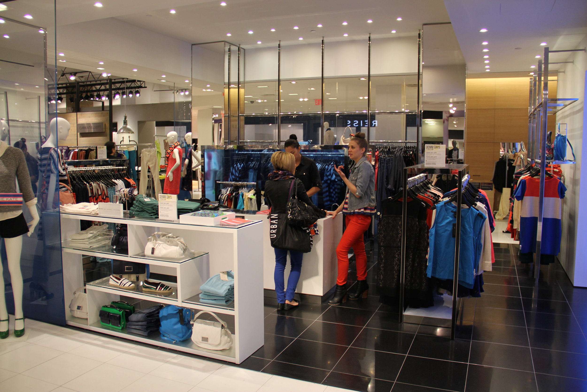 Marc Jacobs Bloomingdales Event in-store activation. 2012